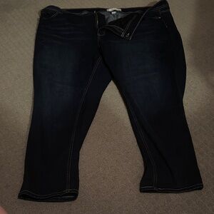 Cato Deep Indigo Straight Leg Jeans